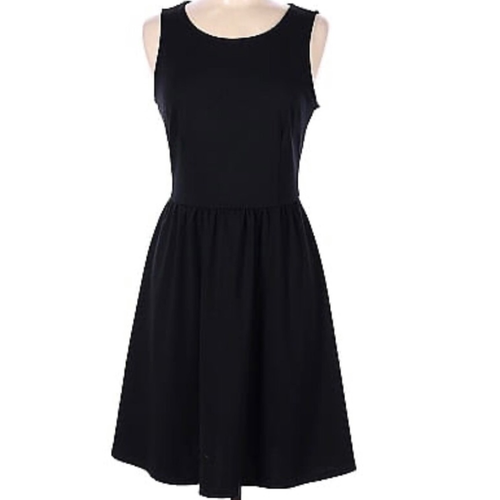 1994 Black Zip Up Dress